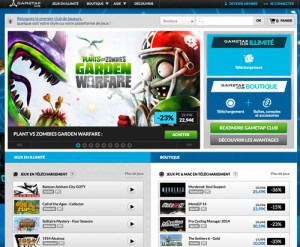 gametap club jeux video