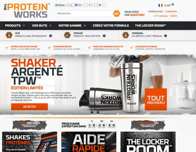 code promo the protein works